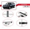 Kia Sorento 2 (XM) 2010-2014 Arası ile Uyumlu BASIC Model Ara Atkı Tavan Barı Gri 3 Adet
