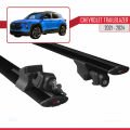 Chevrolet Trailblazer 2021-2024 Arası ile Uyumlu HOOK Model Ara Atkı Tavan Barı Siyah 2 Adet