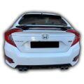 Honda Civic Fc5 Uyumlu Yedek Parça 2017 Işıklı Spoiler Boyasız