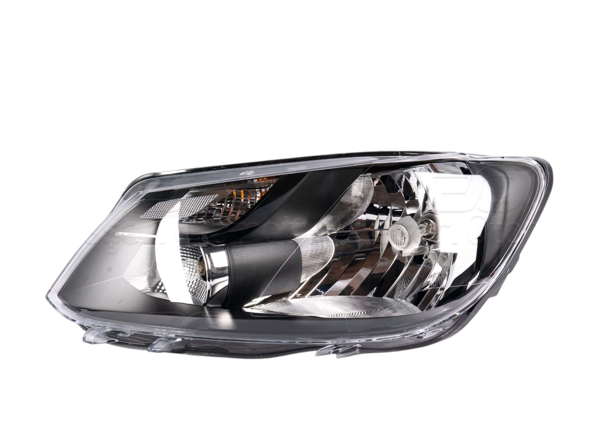 Volkswagen Caddy 3 2011-2015 Uyumlu Sol Far Motorlu Siyah Tip