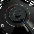 Mishimoto 12 İnç Yüksek Performanslı Evrensel Radyatör Fanı (Çekişli/İticili)