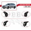 Fiat Egea SW 2016 ve Sonrası ile Uyumlu ACE-2 Ara Atkı Tavan Barı Siyah 2 Adet