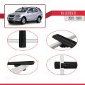 Kia Sorento (BL) 2002-2009 Arası ile Uyumlu BASIC Model Ara Atkı Tavan Barı Siyah 3 Adet