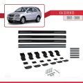 Kia Sorento (BL) 2002-2009 Arası ile Uyumlu BASIC Model Ara Atkı Tavan Barı Siyah 3 Adet