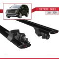 Chevrolet Tahoe 2021-2024 Arası ile Uyumlu HOOK Model Ara Atkı Tavan Barı Siyah 2 Adet