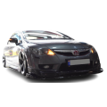 Honda Civic Fd6 Uyumlu Yedek Parça 2010 - 2012 Mugen Ön Lip (3 Parça) Plastik Boyasız