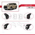 Lexus LX 3 (J200) 2016-2021 Arası ile Uyumlu ACE-2 Ara Atkı Tavan Barı Gri 2 Adet