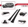Holden Frontera Sport 1992-1998 Arası ile Uyumlu FLY Model Ara Atkı Tavan Barı Siyah 2 Adet