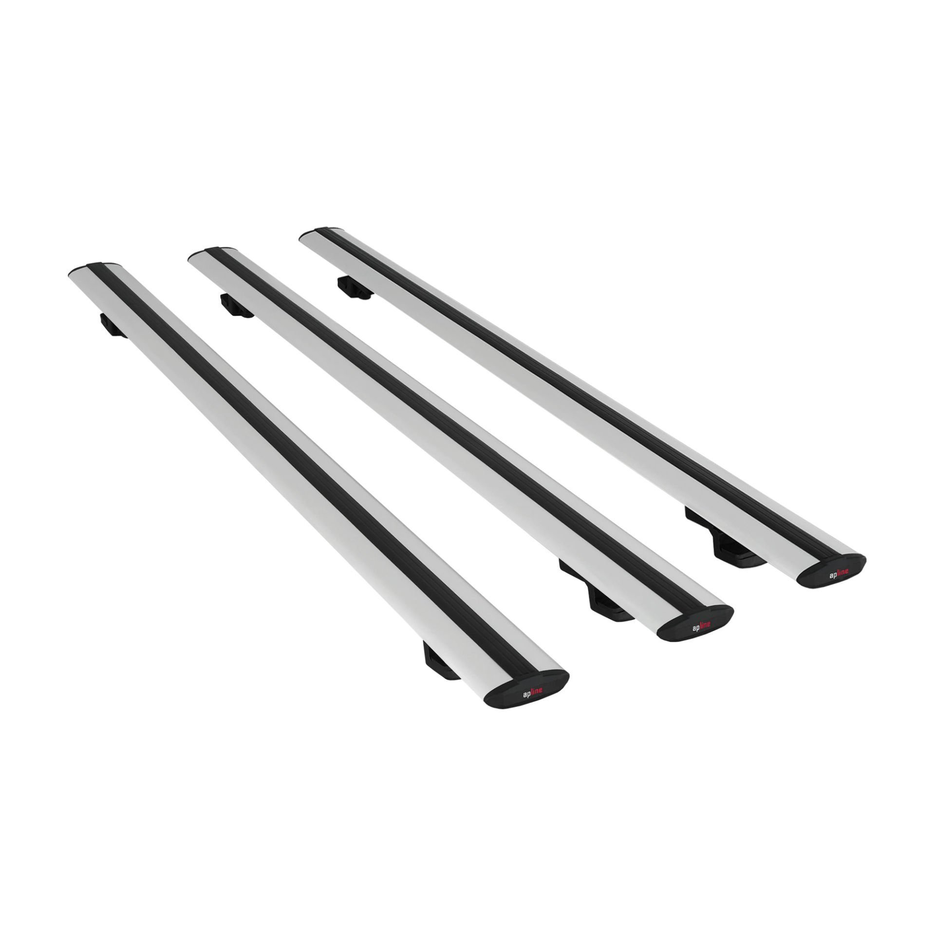 Fiat Stilo Multi Wagon 2003-2007 Arası ile Uyumlu BASIC Model Ara Atkı Tavan Barı Gri 3 Adet