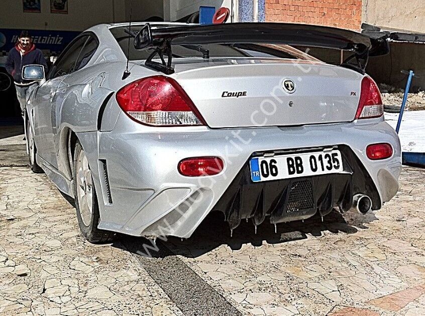 Hyundai FX Coupe Uyumlu Yedek Parça Dtm Spoiler