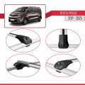 Toyota Proace 2017 ve Sonrası ile Uyumlu ACE-1 Ara Atkı Tavan Barı Gri 3 Adet