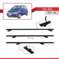 Fiat Idea 2003-2012 Arası ile Uyumlu BASIC Model Ara Atkı Tavan Barı Siyah 3 Adet