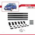 Fiat Idea 2003-2012 Arası ile Uyumlu BASIC Model Ara Atkı Tavan Barı Siyah 3 Adet