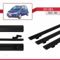 Fiat Idea 2003-2012 Arası ile Uyumlu BASIC Model Ara Atkı Tavan Barı Siyah 3 Adet