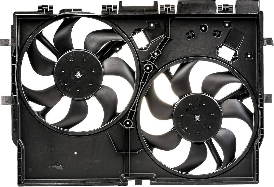 Fiat Ducato 2006 Sonrası Fan Motoru Davlumbazlı Çiftli Fan (385mm+4FS+250W)