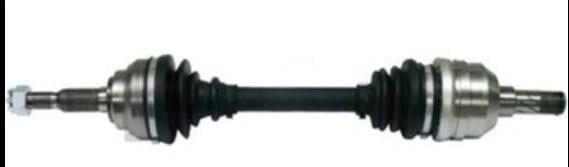 Opel Astra G 2.0 16V 1999 - 2005 Komple Ön Sol Aks (33x34x52) 595mm