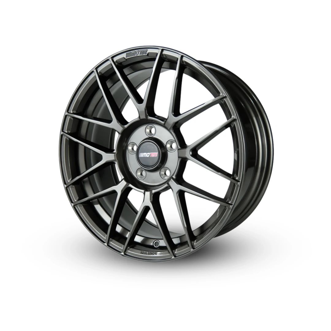 Motec MCR3-Hyper Mesh Steelgrey D9 8.5x19 5x112 ET45 Ø66.5 Takım Jant (4 Adet)