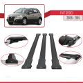 Fiat Sedici 2006-2015 Arası ile Uyumlu FLY Model Ara Atkı Tavan Barı Siyah 3 Adet
