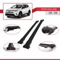 Toyota RAV4 IV (XA40) Post-Facelift 2016-2018 Arası ile Uyumlu FLY Model Ara Atkı Tavan Barı Siyah 2 Adet