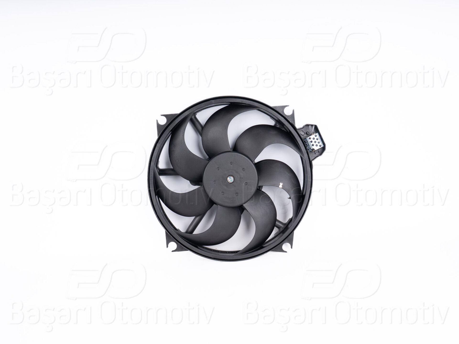 Renault Fluence 2009 Sonrası Fan Motoru Davlumbazlı (400mm + 2 Fiş + 7 Kanat + 288W)