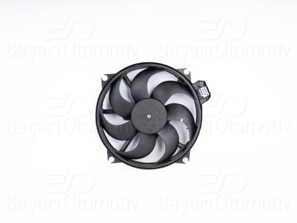 Renault Fluence 2009 Sonrası Fan Motoru Davlumbazlı (400mm + 2 Fiş + 7 Kanat + 288W)