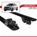 Buick Encore GX 2020-2025 Arası ile Uyumlu HOOK Model Ara Atkı Tavan Barı Siyah 2 Adet