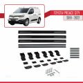 Toyota Proace City 2019-2022 Arası ile Uyumlu BASIC Model Ara Atkı Tavan Barı Siyah 3 Adet