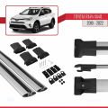 Toyota RAV4 IV (XA40) Post-Facelift 2016-2018 Arası ile Uyumlu FLY Model Ara Atkı Tavan Barı Gri 2 Adet