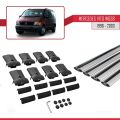Mercedes Vito (W638) 1996-2003 Arası ile Uyumlu FLY Model Ara Atkı Tavan Barı Gri 4 Adet