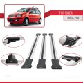 Fiat Panda 2 (169) 2003-2012 Arası ile Uyumlu FLY Model Ara Atkı Tavan Barı Gri 3 Adet