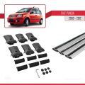 Fiat Panda 2 (169) 2003-2012 Arası ile Uyumlu FLY Model Ara Atkı Tavan Barı Gri 3 Adet