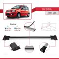 Fiat Panda 2 (169) 2003-2012 Arası ile Uyumlu FLY Model Ara Atkı Tavan Barı Gri 3 Adet