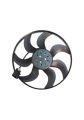 Fan Motoru Davlumbazsız (387 Mm-4 Fıs-8 Kanat) Vw Polo Skoda Fabıa Rapıd Seat İbiza Audi A1 1.4 Tsı 09-14