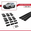 Subaru Forester 5 (SK) 2019-2024 Arası ile Uyumlu FLY Model Ara Atkı Tavan Barı Siyah 3 Adet