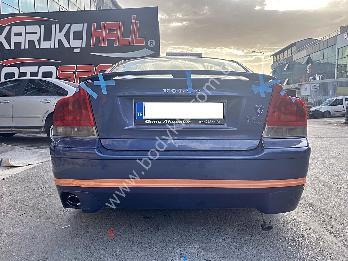 Volvo S60 Uyumlu Yedek Parça Arka Tampon Eki 99-03