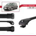 Volkswagen Golf Sportvan 2014-2017 Arası ile Uyumlu ACE-1 Ara Atkı Tavan Barı Siyah 2 Adet