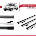 Toyota Proace City 2019-2022 Arası ile Uyumlu BASIC Model Ara Atkı Tavan Barı Gri 3 Adet