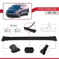 Toyota Sienna (XL10) 1998-2003 Arası ile Uyumlu FLY Model Ara Atkı Tavan Barı Siyah 2 Adet