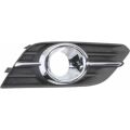 Opel Mokka 2013-2016 Ön Sağ Sisli Nikelajlı Tampon Izgarası