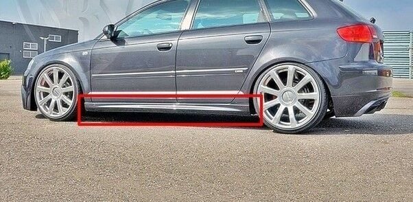 Audi A3 8P Uyumlu Yedek Parça 4 Kapı Marşpiyel