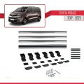 Toyota Proace 2017 ve Sonrası ile Uyumlu BASIC Model Ara Atkı Tavan Barı Gri 3 Adet