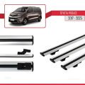 Toyota Proace 2017 ve Sonrası ile Uyumlu BASIC Model Ara Atkı Tavan Barı Gri 3 Adet