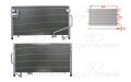 Mazda 323 F 1994-1998 Klima Radyatörü 626x311x16 (1.5, 1.8 Motor)