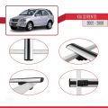 Kia Sorento (BL) 2002-2009 Arası ile Uyumlu BASIC Model Ara Atkı Tavan Barı Gri 3 Adet