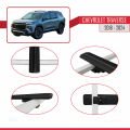 Chevrolet Traverse 2018-2024 Arası ile Uyumlu BASIC Model Ara Atkı Tavan Barı Siyah 3 Adet