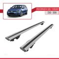 Volkswagen Golf 7 (5G) Variant 2013-2019 Arası ile Uyumlu HOOK Model Ara Atkı Tavan Barı Gri 2 Adet