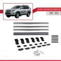 Toyota Land Cruiser Prado (J150) 2010-2023 Arası ile Uyumlu BASIC Model Ara Atkı Tavan Barı Gri 3 Adet