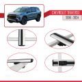 Chevrolet Traverse 2018-2024 Arası ile Uyumlu BASIC Model Ara Atkı Tavan Barı Gri 3 Adet