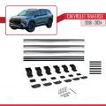 Chevrolet Traverse 2018-2024 Arası ile Uyumlu BASIC Model Ara Atkı Tavan Barı Gri 3 Adet