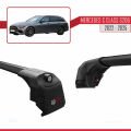 Mercedes C Class 5 (S206) 2022 ve Sonrası ile Uyumlu ACE-2 Ara Atkı Tavan Barı Siyah 2 Adet